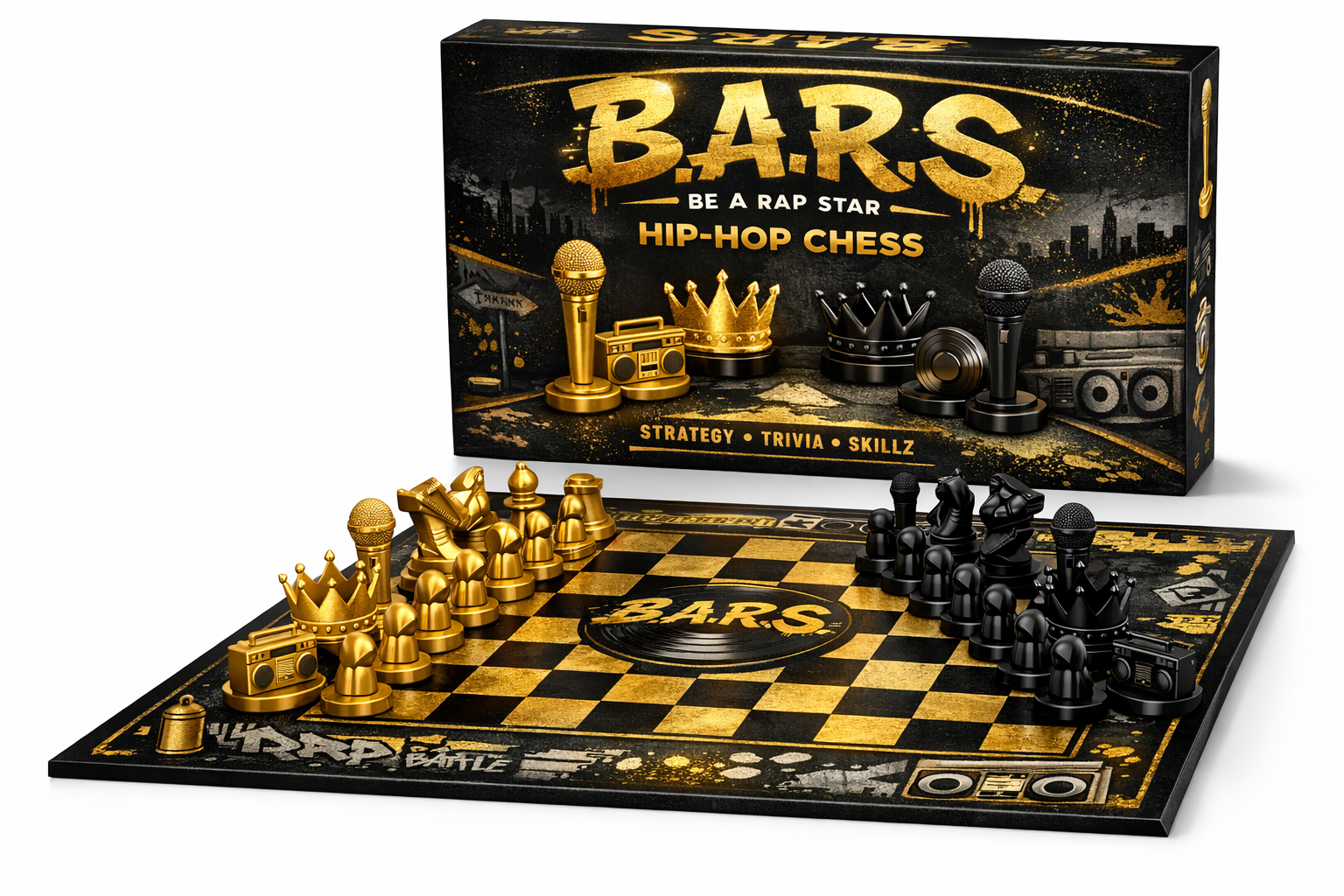 B.A.R.S. Hip-Hop Chess™ — Coming Soon